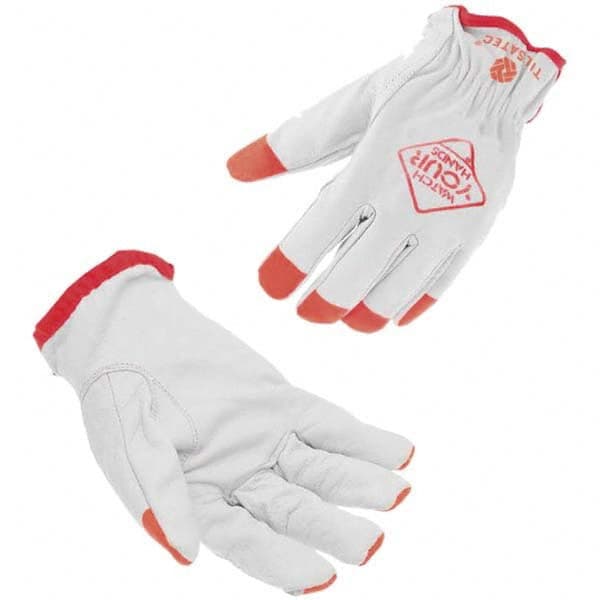 Cut, Puncture & Abrasive-Resistant Gloves: Size 2XL, ANSI Cut A6, ANSI Puncture 4, Leather MPN:TTP230WYH110