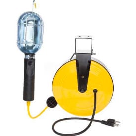 BAYCO Pro Trouble Light - 50' 18/3 on Metal Retractable Reel - Pkg Qty 4 SL-851