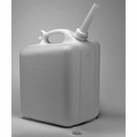 Bel-Art HDPE Jerrican 10937-0000 20 Liters (5 Gallons) Screw Cap 3/4