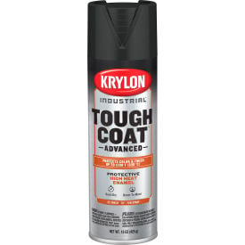 Krylon® Tough Coat Advance  Spray Paint w/ Rust Barrier Technology 20 oz Flat High Heat Black - Pkg Qty 6 K00769008