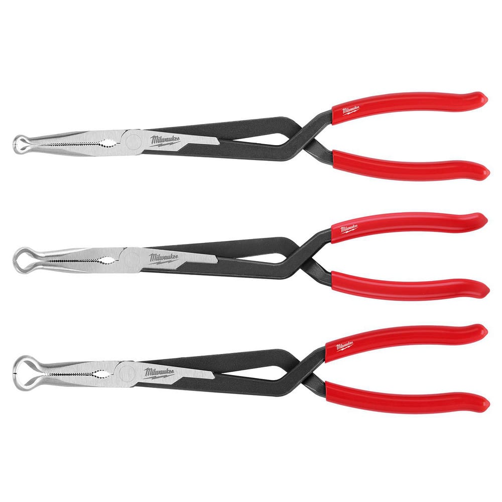 Plier Sets, Plier Type Included: Long Reach Hose Grip Pliers , Container Type: Clamshell  MPN:48-22-6563