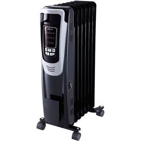 Ecohouzng Oil Filled Radiator Heater w/ Safety Protection 1500W 120V 1 Phase ECH330015H