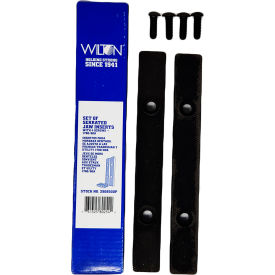 Wilton® Set of Boxed Serrated Jaw Inserts with 4 Screws For 1780/1780A Vise WL9-2908100P