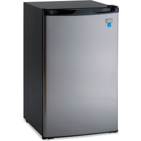 Avanti® Refrigerator with Chiller Compartment 4.4 Cu. Ft. Capacity Black/Stainless Steel RM4436SS