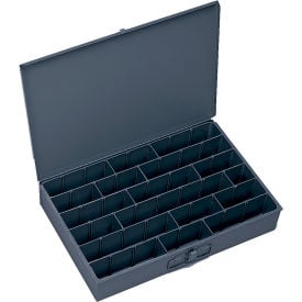 Durham Steel Scoop Compartment Box 099-95 - Adjustable Horizontal Compartments 18 x 12 x 3 - Pkg Qty 4 099-95