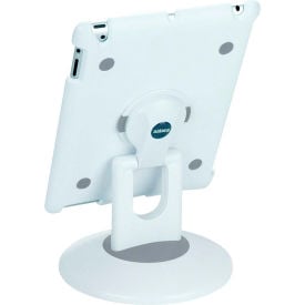 Aidata ISP303WG Multi-Station for iPad 2 3 & 4 White Shell with White and Gray Base ISP303WG