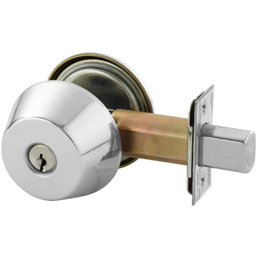 Deadbolts, Deadbolt Type: Deadbolt , Lock Type: Single Cylinder , Key Type: Keyed Different , Mount Type: Through Hole , Material: Steel  MPN:DL3217-625