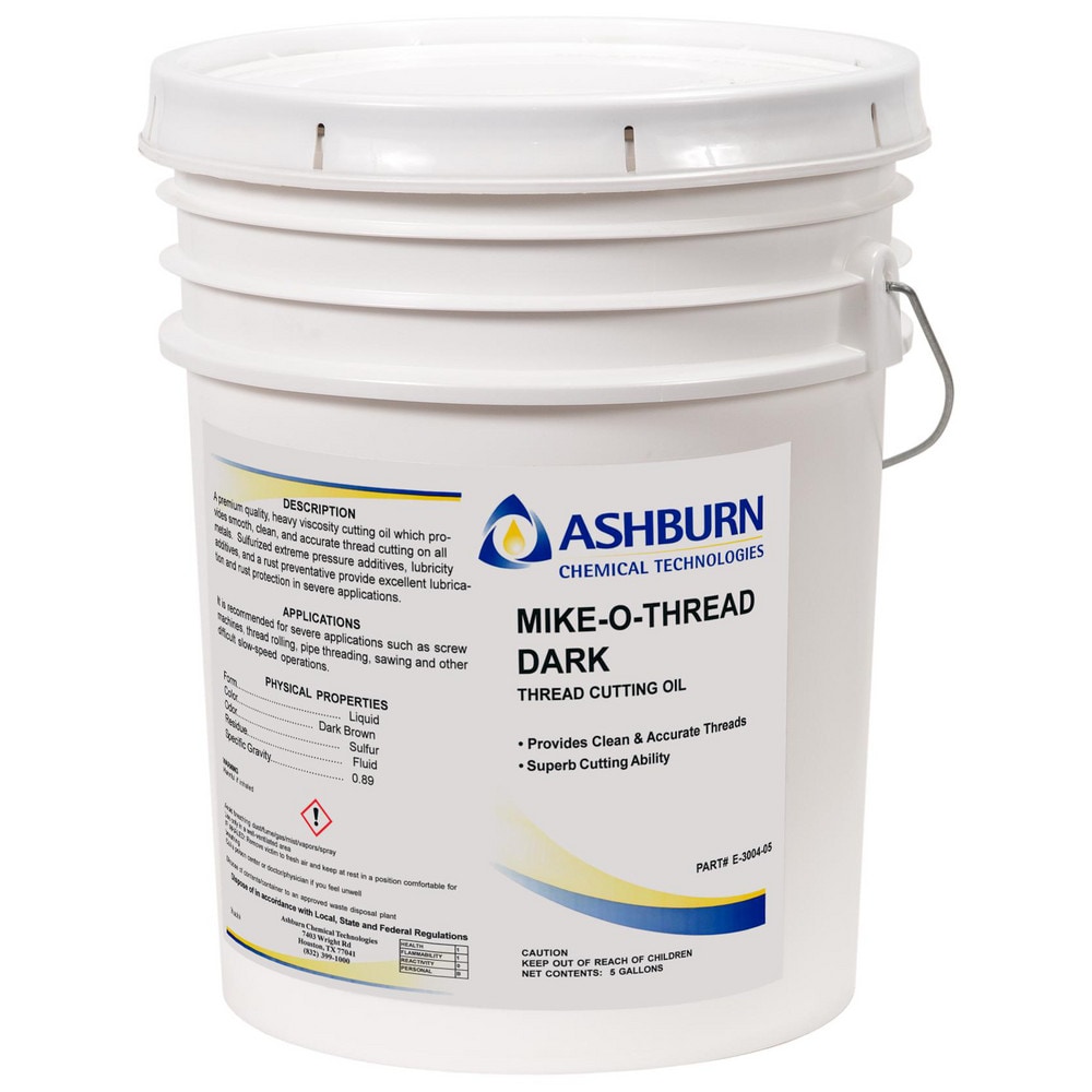 MIKE-O-THREAD DARK Thread Cutting Oil 5 Gallon Pail MPN:E-3004-05