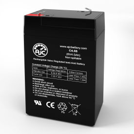 AJC® Dual-Lite SRG Emergency Light Replacement Battery 4.5Ah 6V F1 AJC-C4.5S-B-0-141862