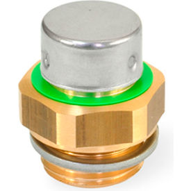 Brass Breather Valve with M12 x 1.5 Thread - J.W. Winco 881-M12X1.5-200-MS-M 881-M12X1.5-200-MS-M