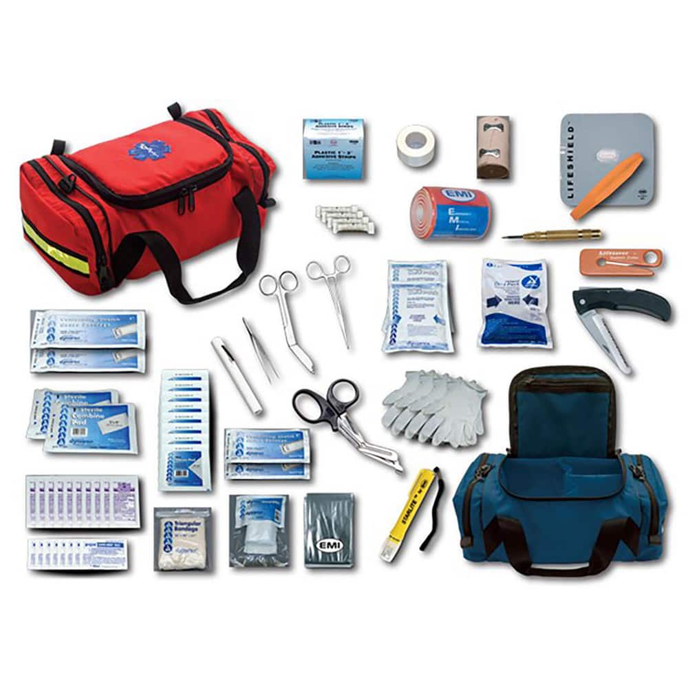 Full First Aid Kits, First Aid Kit Type: EMS Refill Kit , Number Of People: 3 , Container Type: Poly Bag , Container Material: Plastic, Polyester Blend  MPN:871