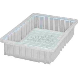 GoVets™ Plastic Clear-View Dividable Grid Container 16-1/2