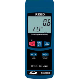 Reed Instruments Data Logging Thermo-Anemometer with Hot Wire 00SDR45