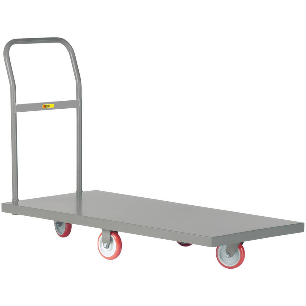 Bar, Panel & Platform Trucks, Type: Quick-Turn Platform Truck , Load Capacity (Lb. - 3 Decimals): 1000.000 , Body Material: Steel , Height (Inch): 37-1/2  MPN:T730-DIA-1H