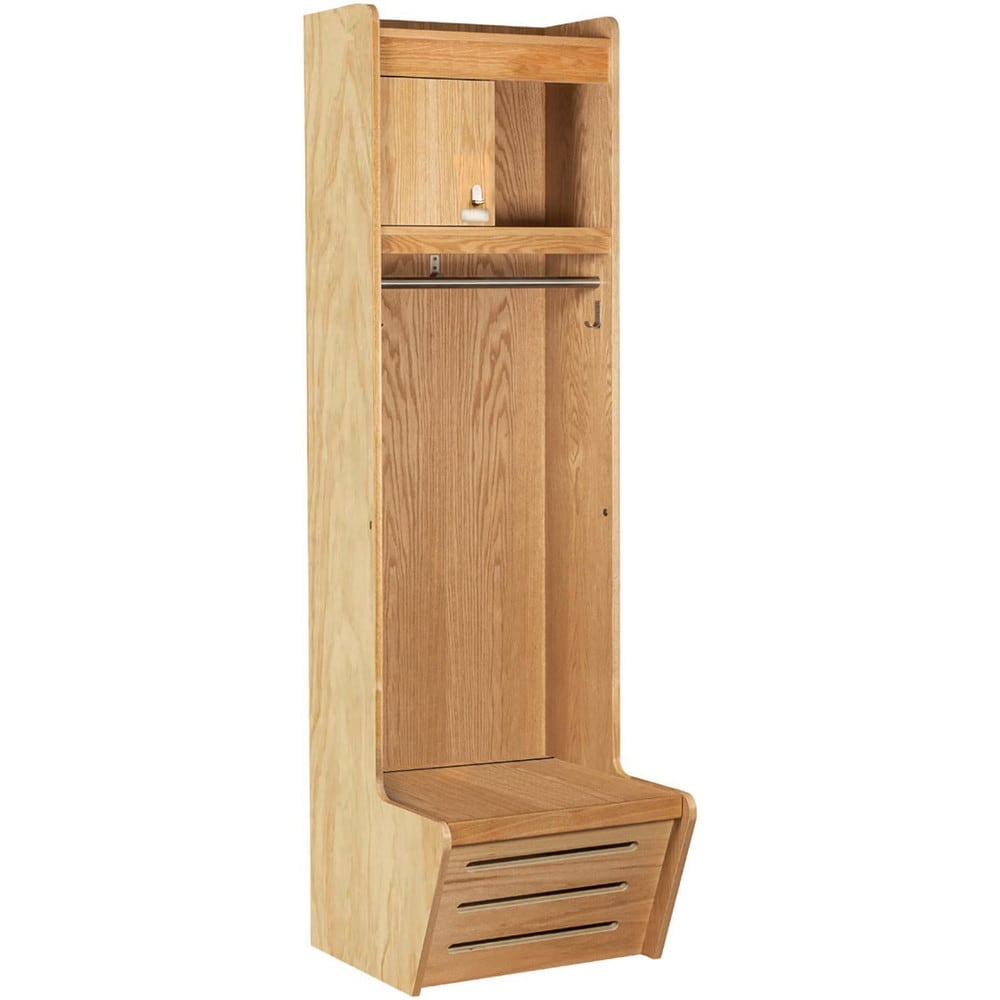 Lockers, Locker Style: Horizontal , Locker Configuration: 1-Wide , Assembled: Yes , Shelf Capacity: 20 , Handle Type: Pull  MPN:R2SBS242484BNPL