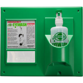 Bel-Art Emergency Eye Wash Safety Station With 1 Empty Bottle 1000ml 32 oz. 248660000