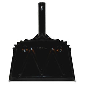 Genuine Joe Heavy-Duty Metal Dustpan 12