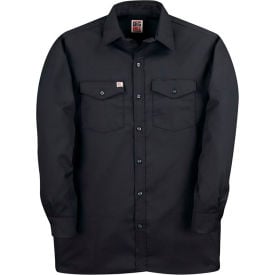 Big Bill Premium Long-Sleeve Button Down Work Shirt 4XL Tall Black 147/OS-T-BLK-4X