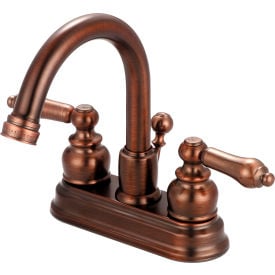 Pioneer Brentwood 3BR300-ORB Two Handle Bathroom Faucet with Pop-Up Oil Rubbed Bronze 3BR300-ORB