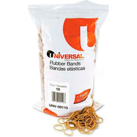 Universal® Rubber Bands Size 10 1-1/4 x 1/16 3400 Bands/1lb Pack UNV00110