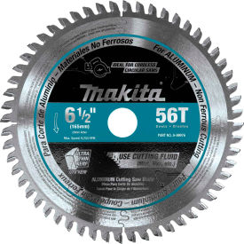 Makita® Carbide-Tipped Cordless Plunge Saw Blade Aluminum 6-1/2