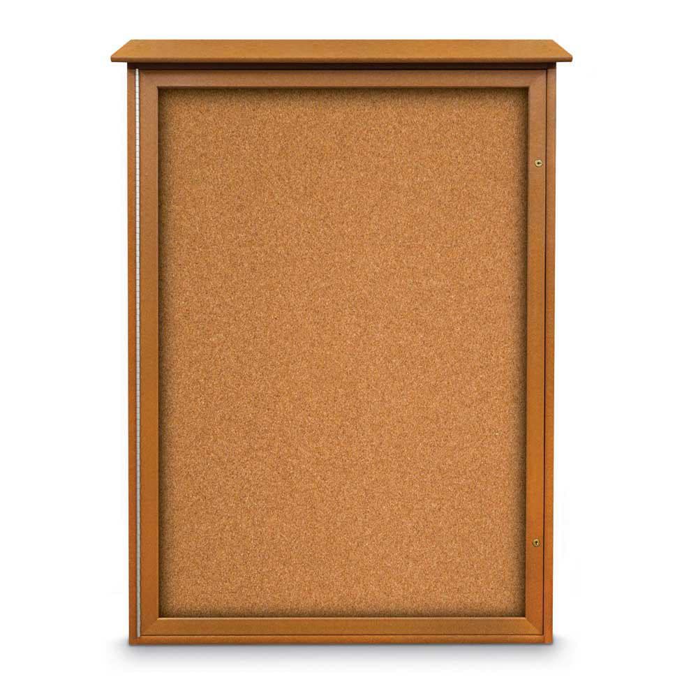 Enclosed Cork Bulletin Board: 54