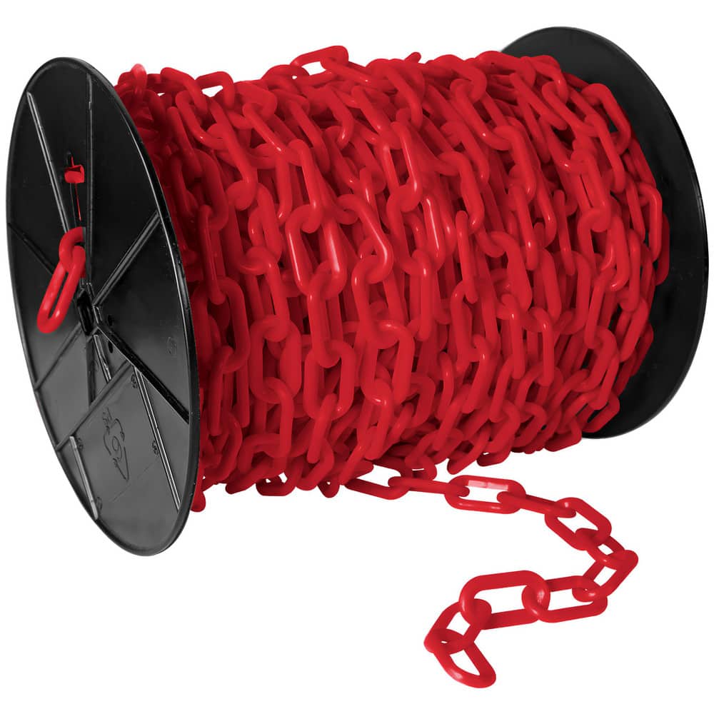 Barrier Rope & Chain, Material: Plastic, Polyethylene , Material: HDPE , Type: Safety Chain , Snap End Material: Plastic, Polyethylene  MPN:50105