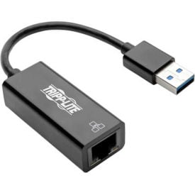 Tripp Lite USB 3.0 to Gigabit Ethernet NIC Network Adapter 10/100/1000 Mbps Black U336-000-R