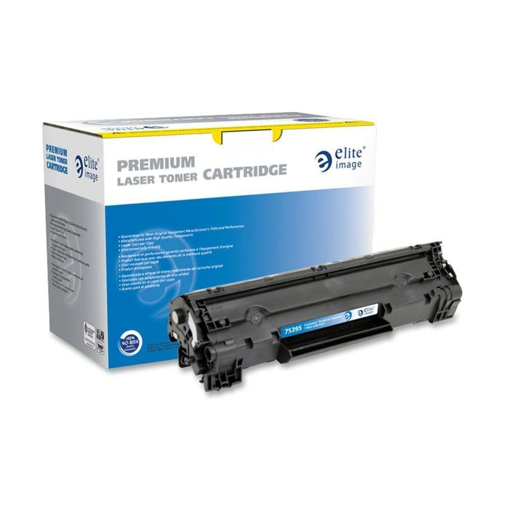 Elite Image Remanufactured Black Toner Cartridge Replacement For HP 36A, CB436A (Min Order Qty 2) MPN:ELI75395