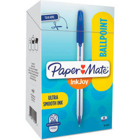 Paper Mate® InkJoy 50ST Ballpoint Pens 1 mm Blue Ink 60/Pack 2014534