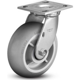 Colson® 4 Series Swivel Plate Caster 4.06109.559 - Rubber on Polyolefin 6