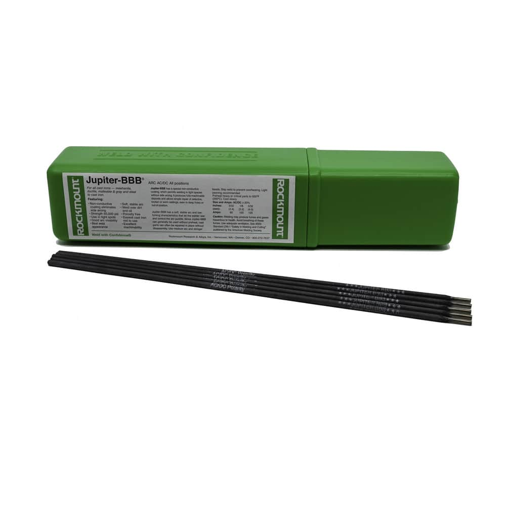 Arc Welding Rods & Electrodes, Type: Jupiter BBB Maintenance Welding Electrode , Rod Shape: Round , Length (Inch): 14in  MPN:2334-5