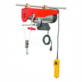 Powered Wire Rope Winch 1000 Lb. Capacity for Shop Crane™ Overhead Cranes WIREROPE.HOIST.16636