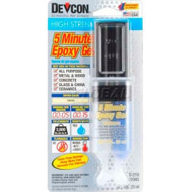 Devcon® 5 Minute®  Epoxy Gel (S-210) 21045 25ml Syringe 21045