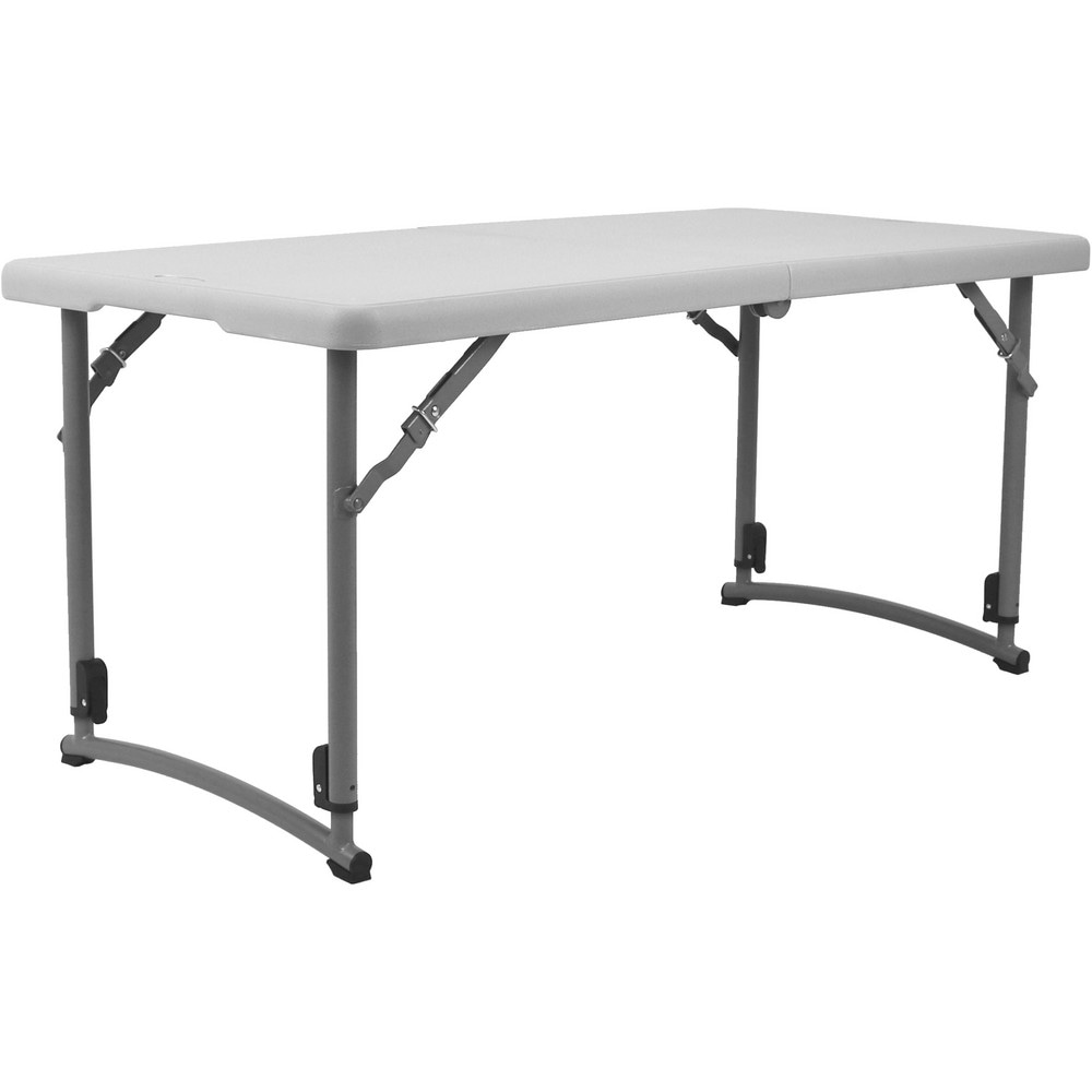 Folding Tables, Overall Width (Inch): 24 , Overall Height (Inch): 35 , Overall Length: 48.00in , Work Surface Orientation: Flat , Shape: Rectangle  MPN:BFHT-2448A