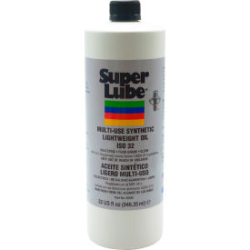 Super Lube® Multi-Use Synthetic Lightweight Oil ISO 32 1 Quart Bottle - Pkg Qty 12 50330