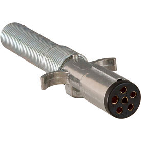 Buyers Products 6-Way Die-Cast Metal Trailer Connector with Spring - Trailer Side - TC2061 TC2061