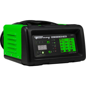 Forney® Battery Charger 6V at 2 10 & 20 AMPs/12V at 2 10 20 & 100 AMPs Start Black/Green 52750