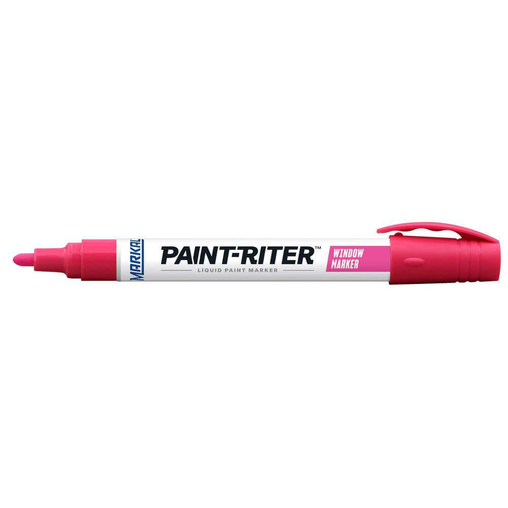 Liquid paint marker creates bright marks that are easily removed with water MPN:97453