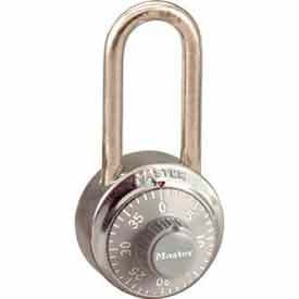 Master Lock® No. 1502LHGRY General Security Combo Padlock LH Shackle Grey Dial 1502LHGRY
