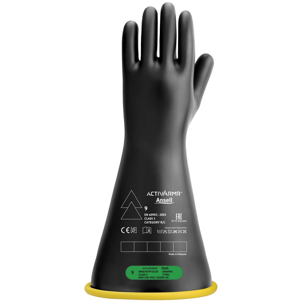 Electrical Protection Gloves & Leather Protectors, Glove Type: Electrical Protection Gloves, Rubber Voltage Gloves , Primary Material: Natural Latex Rubber  MPN:RIG316YBSC095