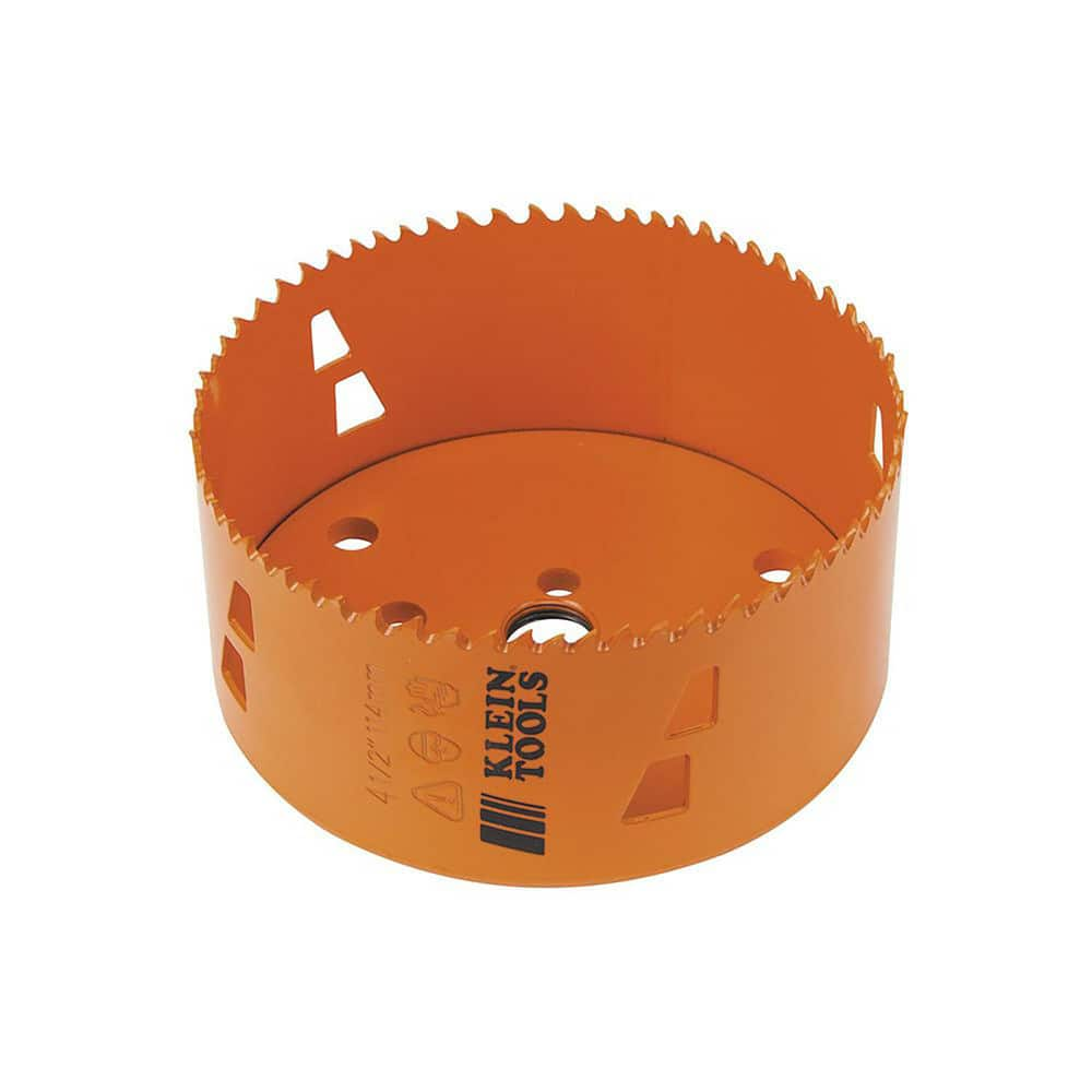 Hole Saws, Saw Diameter (Inch): 4-1/2 , Saw Material: Steel , Cutting Depth (Inch): 1/8 , Cutting Edge Style: Variable , Material Application: Drywall MPN:31972