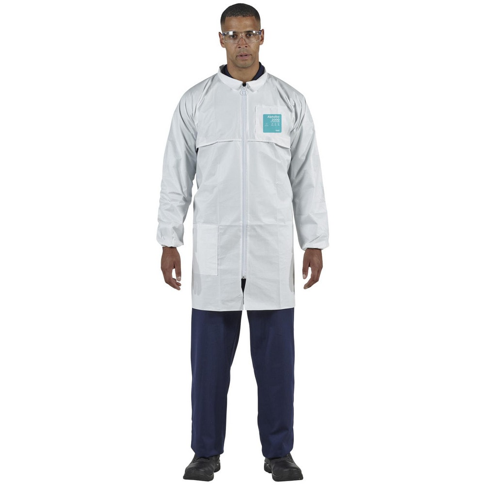 Disposable & Chemical Resistant Lab Coats, Garment Style: Coat , Gender: Unisex , Size: Small , Cuff Style: Elastic  MPN:WH20-B-92-209-0