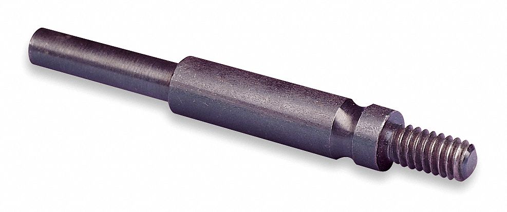 Threaded Mandrel 1/4 in Dia 3 in L MPN:944