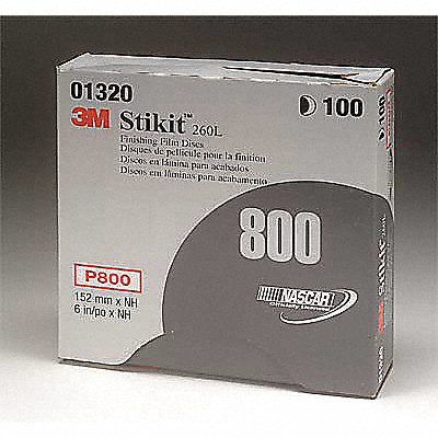 PSA Sanding Disc Poly 5in P600G PK400 MPN:83678