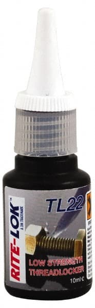 Threadlocker: Purple, Liquid, 10 mL, Bottle MPN:7100039217