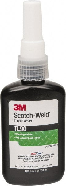 Threadlocker: Purple, Liquid, 50 mL, Bottle MPN:7100039236