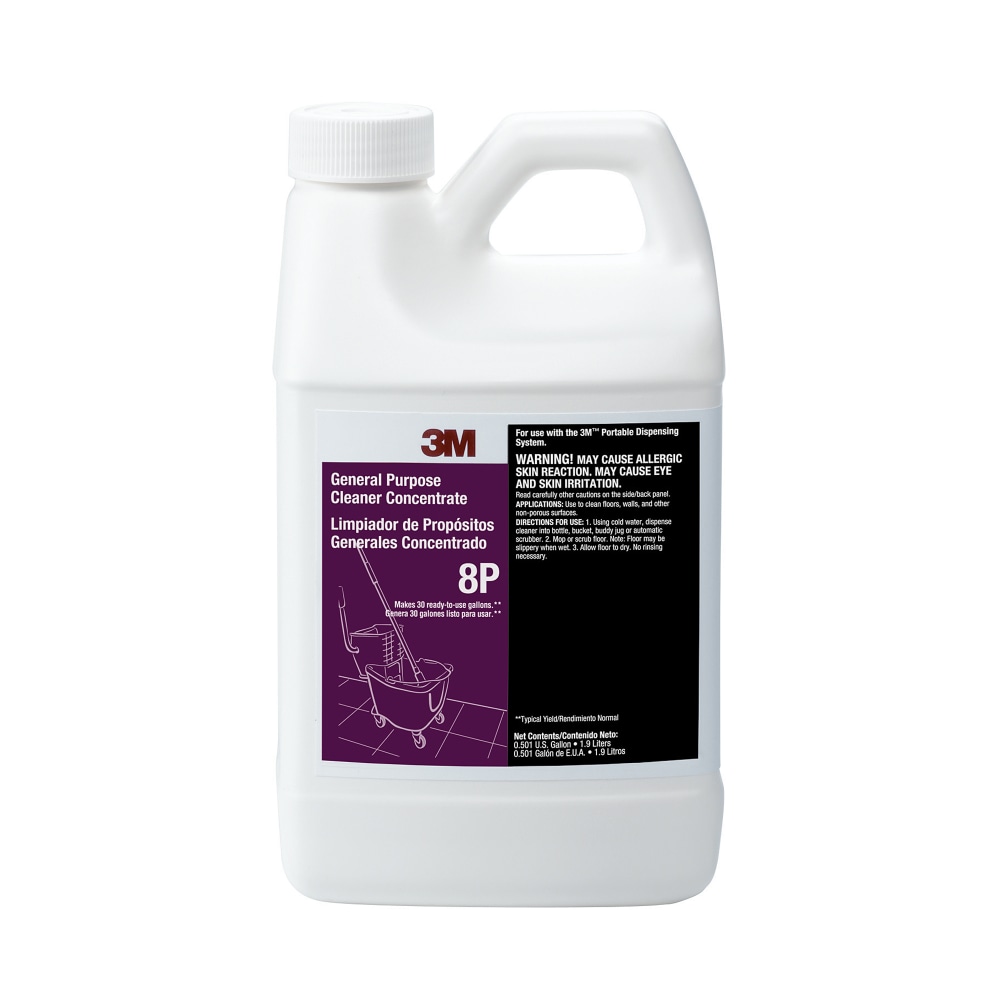 3M 8P General-Purpose Cleaner Concentrate, 64.2 Oz Bottle (Min Order Qty 2) MPN:8P