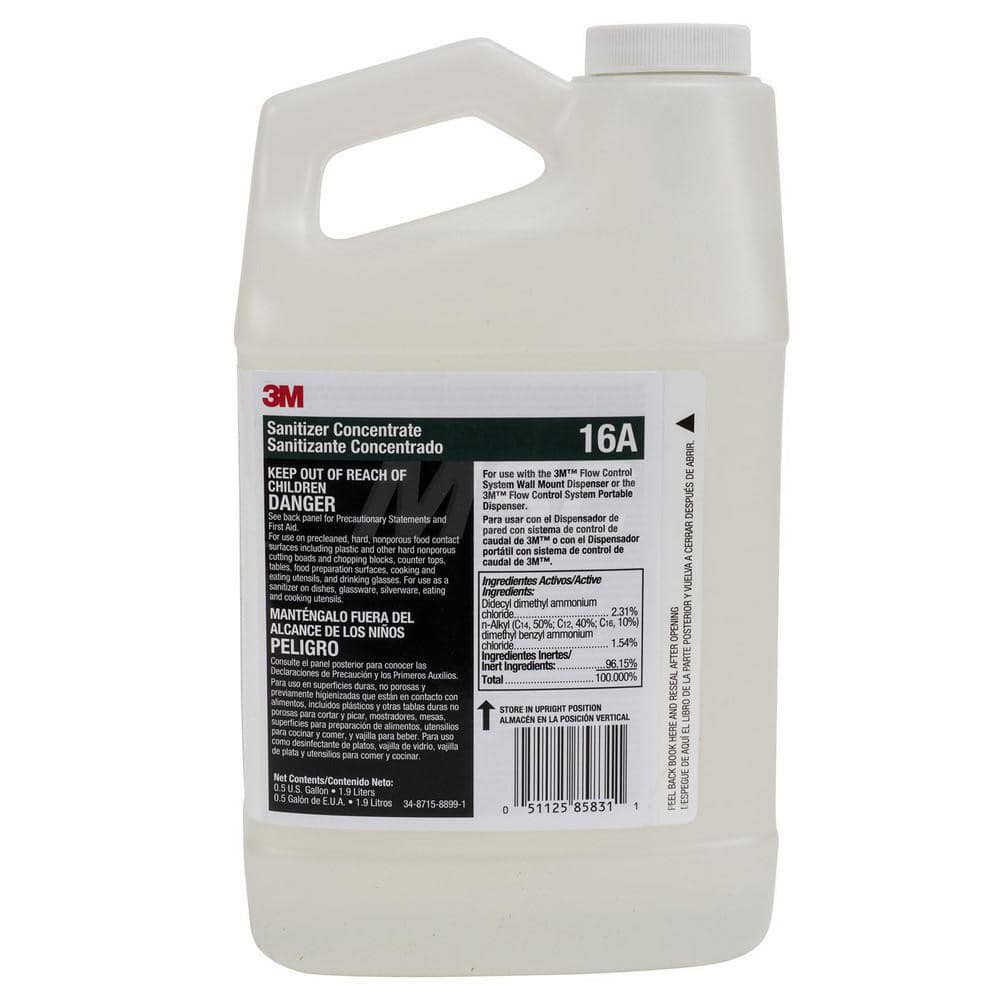 Sanitizer Concentrate 16A, 0.5 gal, 4/Case MPN:7010315339