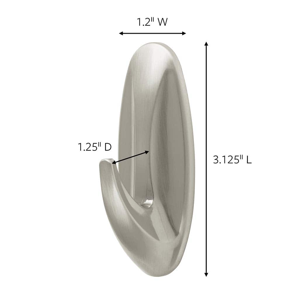 1-1/4 Inch Projection, 3-1/8 Inch Long, Hook Kit MPN:7100020483